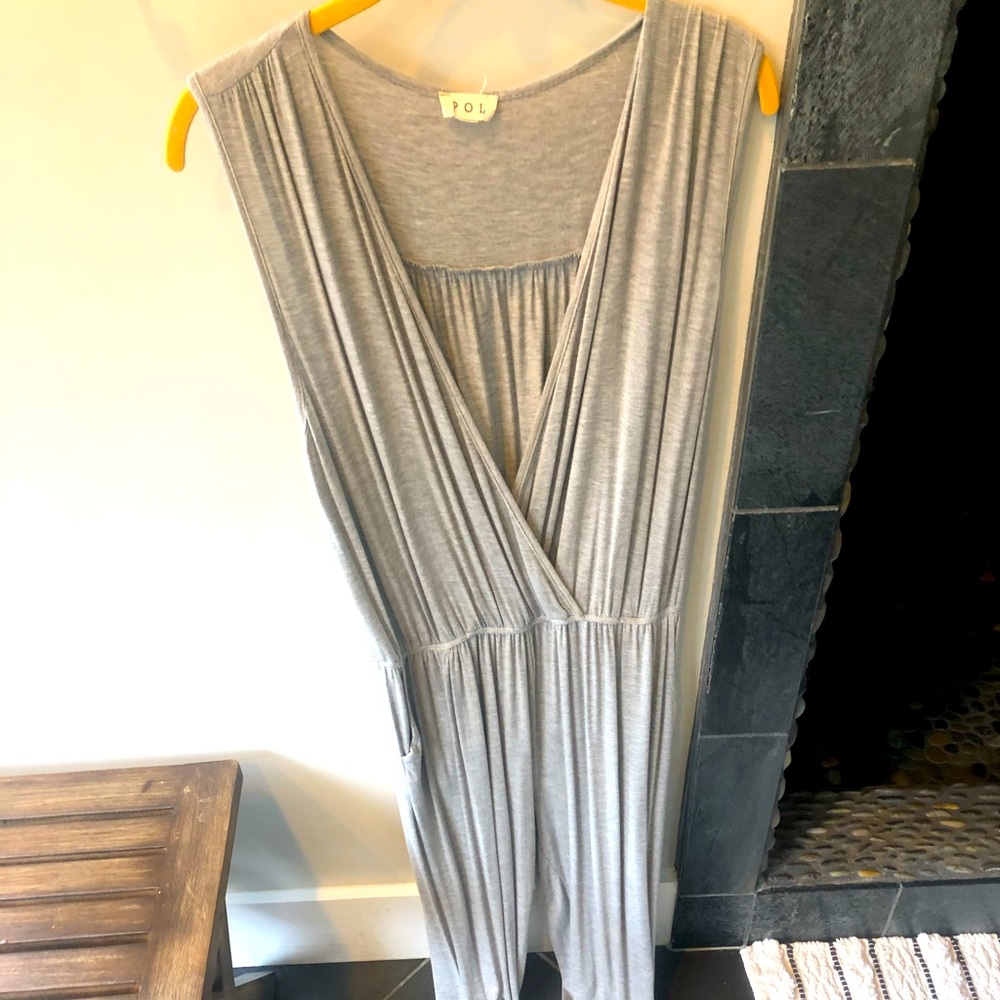 Grey jumpsuit